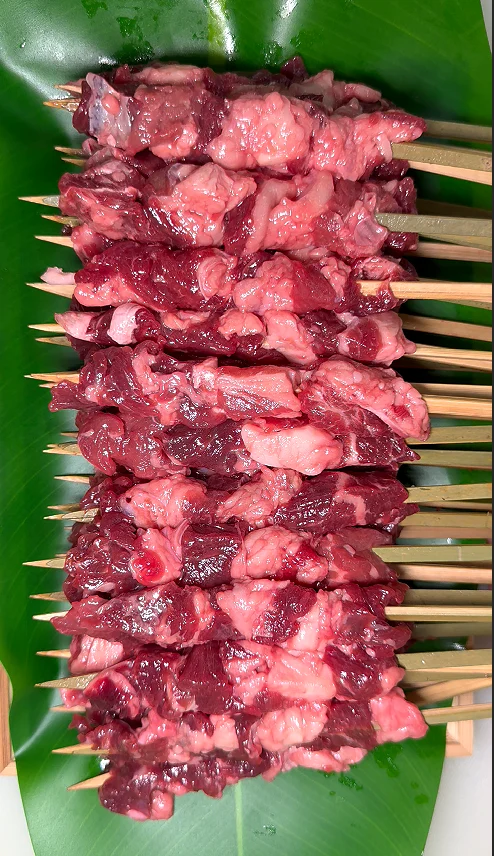 安格斯和牛肉串 车间实拍