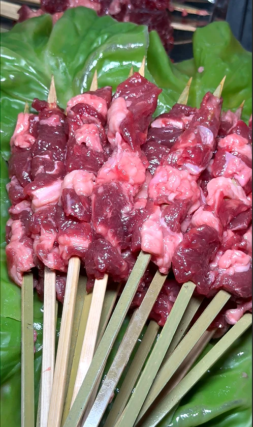 安格斯和牛肉串 车间实拍