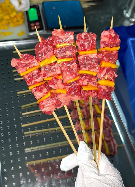 安格斯芒果牛肋条 车间实拍