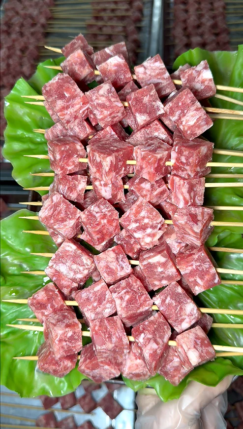 和牛牛肉粒 车间实拍