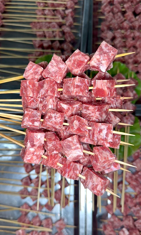 和牛牛肉粒 车间实拍