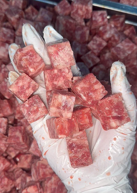 和牛牛肉粒 车间实拍