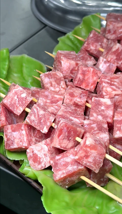 和牛牛肉粒 车间实拍