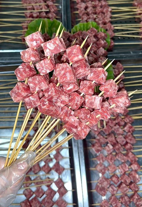 和牛牛肉粒 车间实拍