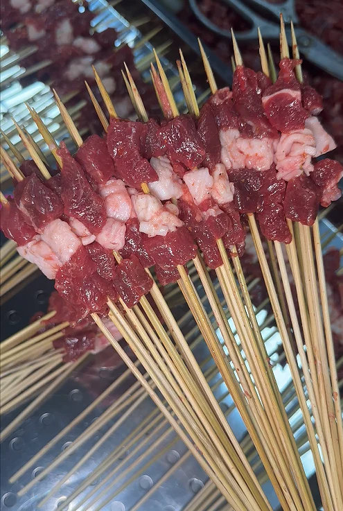 牛肉小把串（昭通小串） 车间实拍