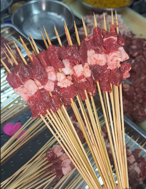 牛肉小把串（昭通小串） 车间实拍