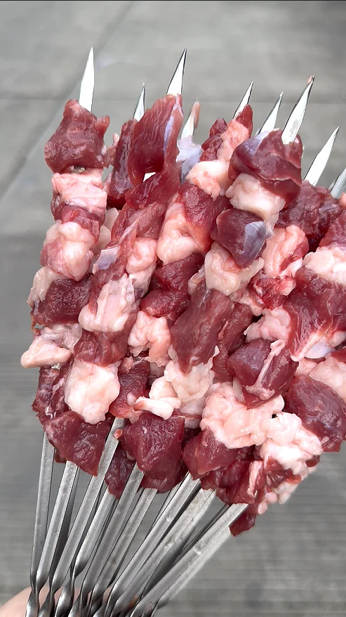 伊犁羔羊肉大串 车间实拍